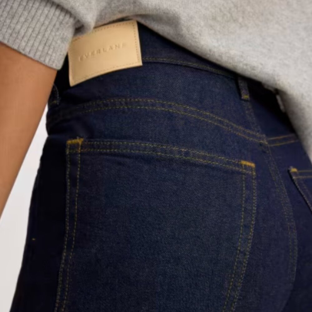 Everlane Highrise Skinny Jean, Dark Wash, US 28